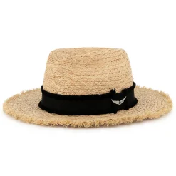 Fashion ZADIG & VOLTAIRE Chapeau à bords frangés ceremonie