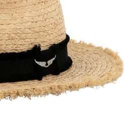 Fashion ZADIG & VOLTAIRE Chapeau à bords frangés ceremonie