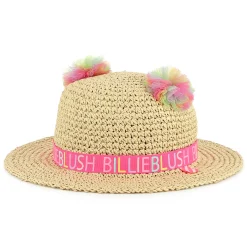 Clearance BILLIEBLUSH Chapeau avec pompons STORM PINK