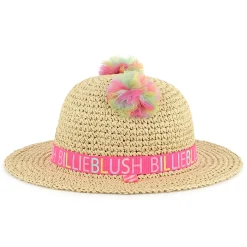 Clearance BILLIEBLUSH Chapeau avec pompons STORM PINK