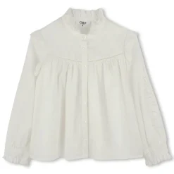 Outlet CHLOE Chemise à manches bouffantes OFFWHITE