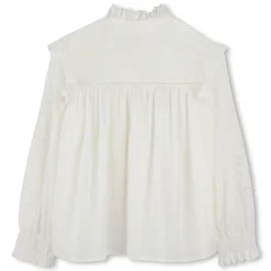 Outlet CHLOE Chemise à manches bouffantes OFFWHITE
