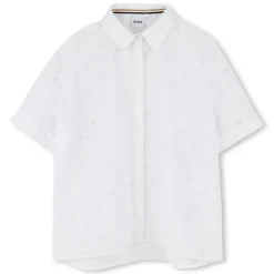 Outlet BOSS Chemise à manches courtes BLANC