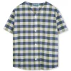 Discount KENZO KIDS Chemise à manches courtes WAVE BLUE
