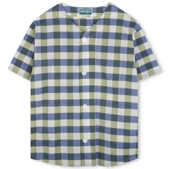 Discount KENZO KIDS Chemise à manches courtes WAVE BLUE