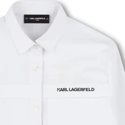 Best KARL LAGERFELD KIDS Chemise à manches longues BLANC