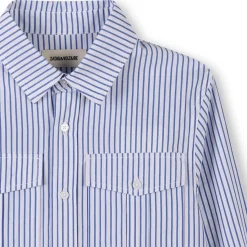 Best ZADIG & VOLTAIRE Chemise à rayures BLEU OZONE