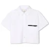 Outlet GIVENCHY Chemise avec poche décorée BLANC