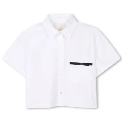 Outlet GIVENCHY Chemise avec poche décorée BLANC