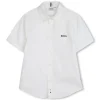 Fashion BOSS Chemise droite BLANC