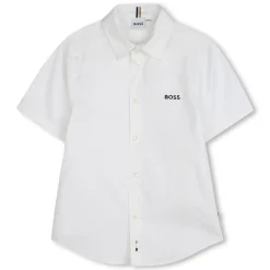 Fashion BOSS Chemise droite BLANC