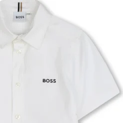 Fashion BOSS Chemise droite BLANC