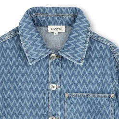 Clearance LANVIN Chemise en jean à motifs DOUBLE STONE