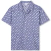 Discount BOSS Chemise manches courtes OCEAN BLUE
