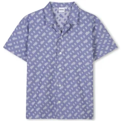 Discount BOSS Chemise manches courtes OCEAN BLUE