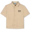 Outlet KENZO KIDS Chemise manches courtes coton CORDE