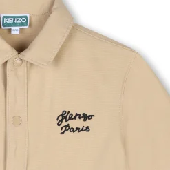 Outlet KENZO KIDS Chemise manches courtes coton CORDE