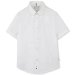 Fashion BOSS Chemise uni BLANC