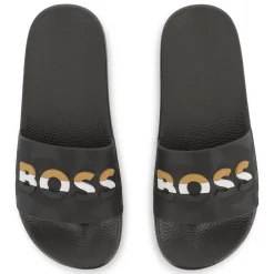 Discount BOSS Claquettes BLACK