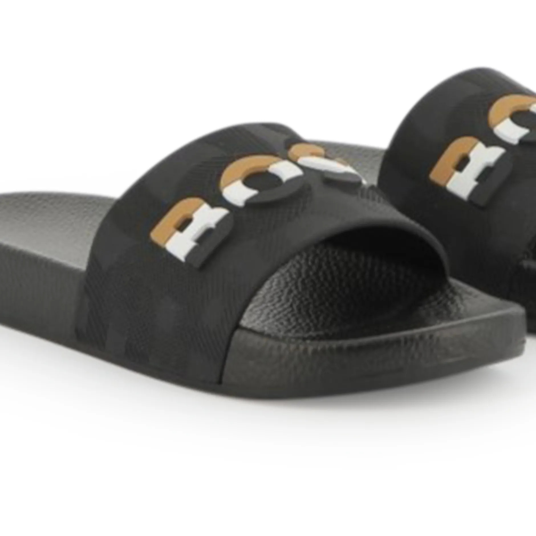 Discount BOSS Claquettes BLACK