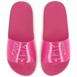 Outlet KARL LAGERFELD KIDS Claquettes à motif imprimé ROSE TAGADA