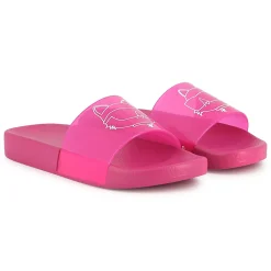 Outlet KARL LAGERFELD KIDS Claquettes à motif imprimé ROSE TAGADA