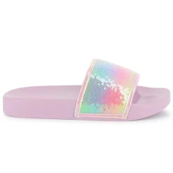 Best BILLIEBLUSH Claquettes à sequins irisés VIOLINE