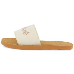 Hot CHLOE Claquettes en textile siglées CRAIE