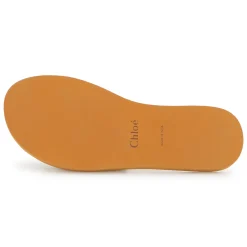 Hot CHLOE Claquettes en textile siglées CRAIE