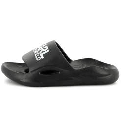 Clearance KARL LAGERFELD KIDS Claquettes siglées BLACK