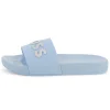 Fashion BOSS Claquettes siglées en relief PERSIAN BLUE
