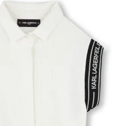 New KARL LAGERFELD KIDS Combinaison à manches courtes CHALK