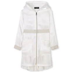 Hot KARL LAGERFELD KIDS Coupe-vent à capuche CHALK