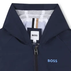 Discount BOSS Coupe-vent à capuche BLEU CARGO