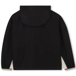 Discount BOSS Coupe-vent bicolore à capuche BLACK