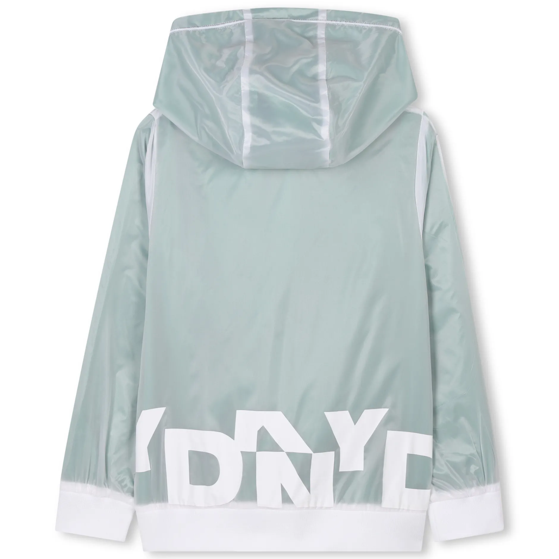 New DKNY Coupe-vent déperlant à capuche CHARTREUSE
