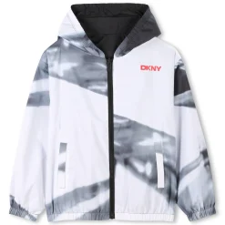 New DKNY Coupe-vent déperlant 2 faces BLACK
