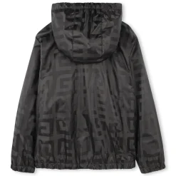 Clearance GIVENCHY Coupe-vent zippé à capuche BLACK