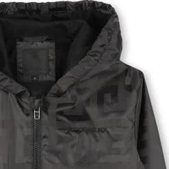 Clearance GIVENCHY Coupe-vent zippé à capuche BLACK