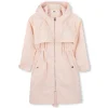 Discount CHLOE Coupe-vent zippé effet cape PETAL PINK