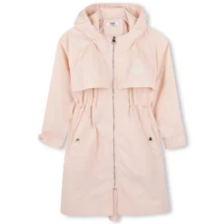 Discount CHLOE Coupe-vent zippé effet cape PETAL PINK