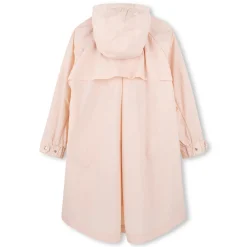 Discount CHLOE Coupe-vent zippé effet cape PETAL PINK