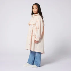 Discount CHLOE Coupe-vent zippé effet cape PETAL PINK