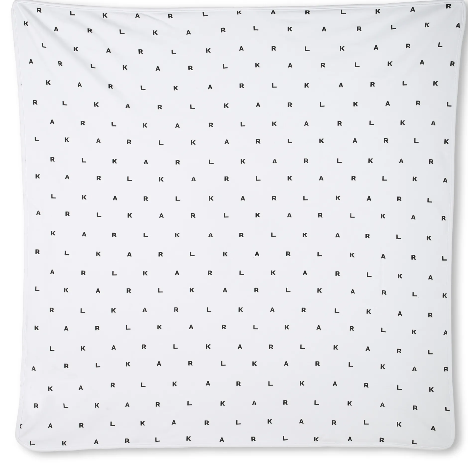 Hot KARL LAGERFELD KIDS Couverture imprimé BLANC