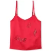 Best ZADIG & VOLTAIRE Débardeur avec strass GROSEILLE