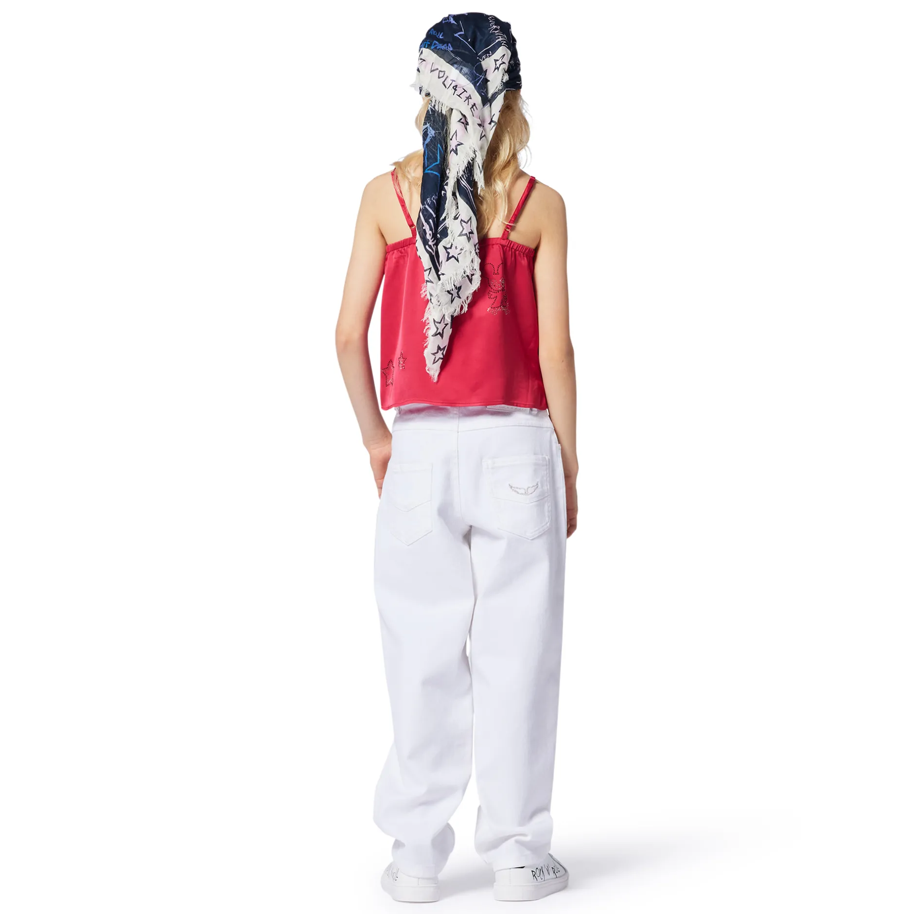 Best ZADIG & VOLTAIRE Débardeur avec strass GROSEILLE