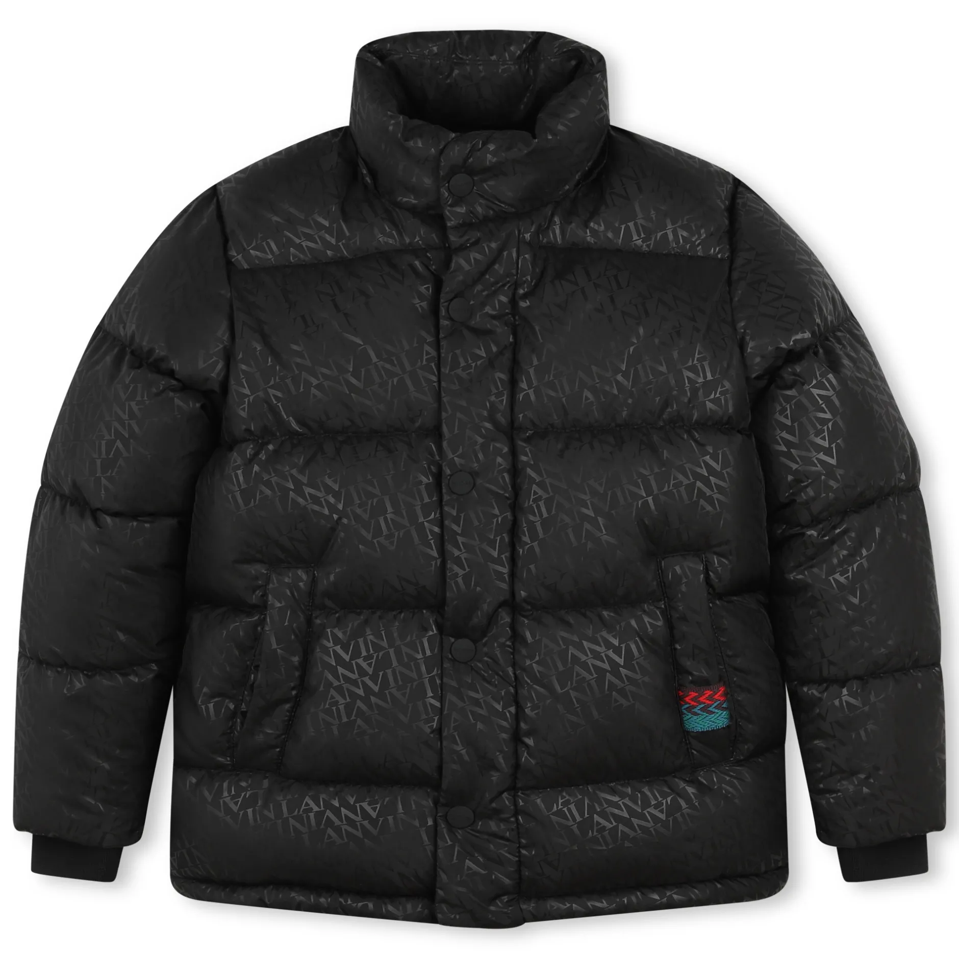 Best LANVIN Doudoune déperlante à capuche BLACK