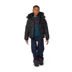 Best LANVIN Doudoune déperlante à capuche BLACK