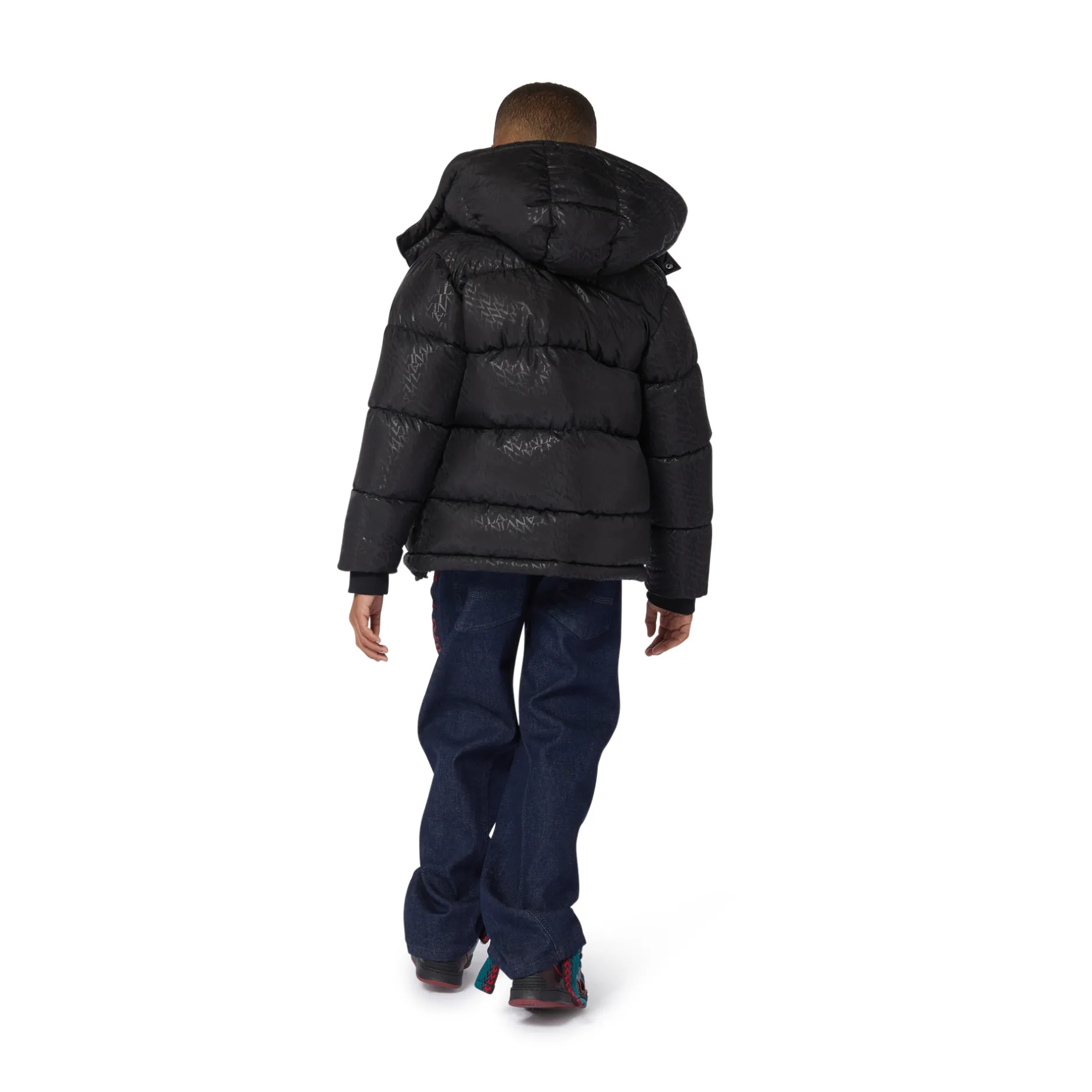 Best LANVIN Doudoune déperlante à capuche BLACK