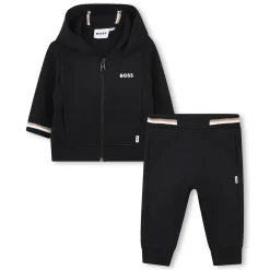 Outlet BOSS Ensemble cardigan et pantalon BLACK
